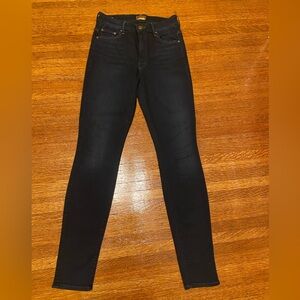 MOTHER Denim High Waisted Looker, Wash: Coffee, Tea or Me, Size 27